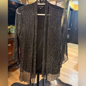 Dina and Ariel  Black Sheer Women's Top